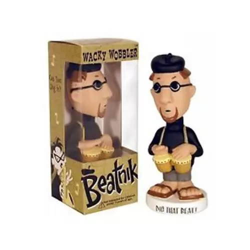Wacky Wobbler Funko - Beatnik Brown Hair