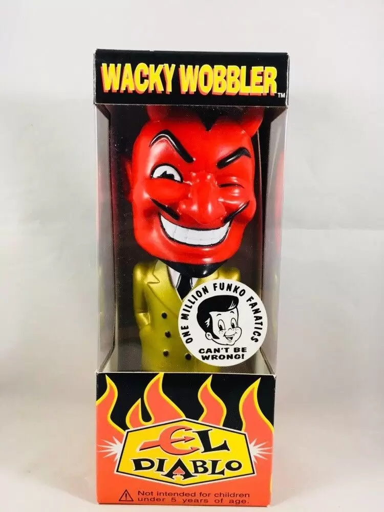 Wacky Wobbler Funko - El Diablo Gold Suit