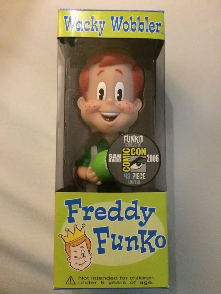 Wacky Wobbler Funko - Freddy Funko - Bowler Green Ball