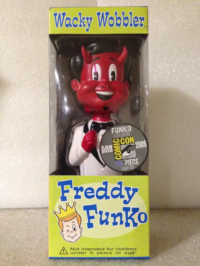 Wacky Wobbler Funko - Freddy Funko - Devil Freddy