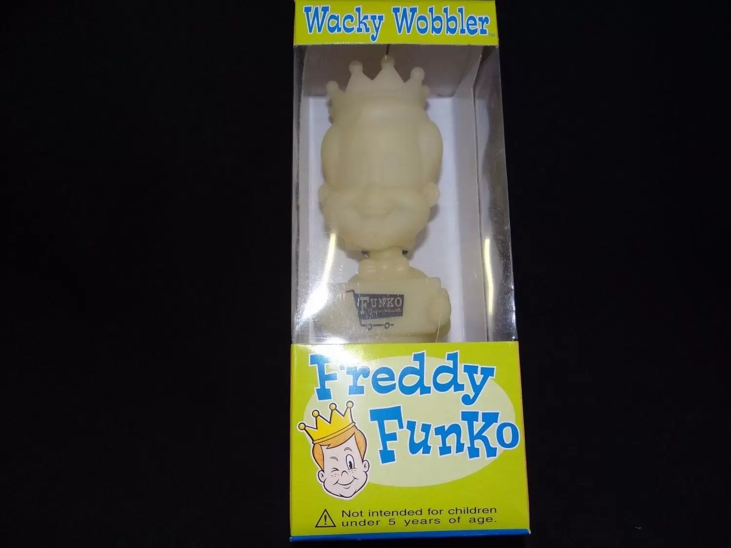 Wacky Wobbler Funko - Freddy Funko - Freddy GITD