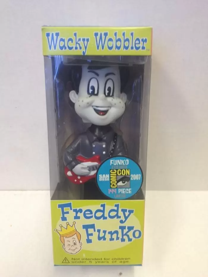 Wacky Wobbler Funko - Freddy Funko - Rocker Freddy