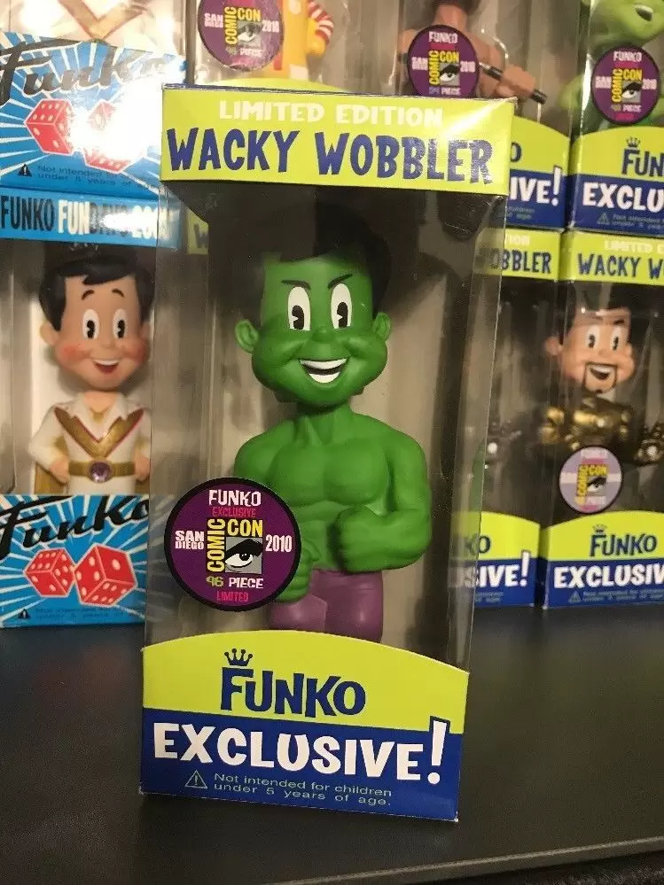 Wacky Wobbler Funko - Freddy Funko - The Infredible Hulk
