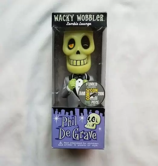 Wacky Wobbler Funko - Phil DeGrave Silver Suit