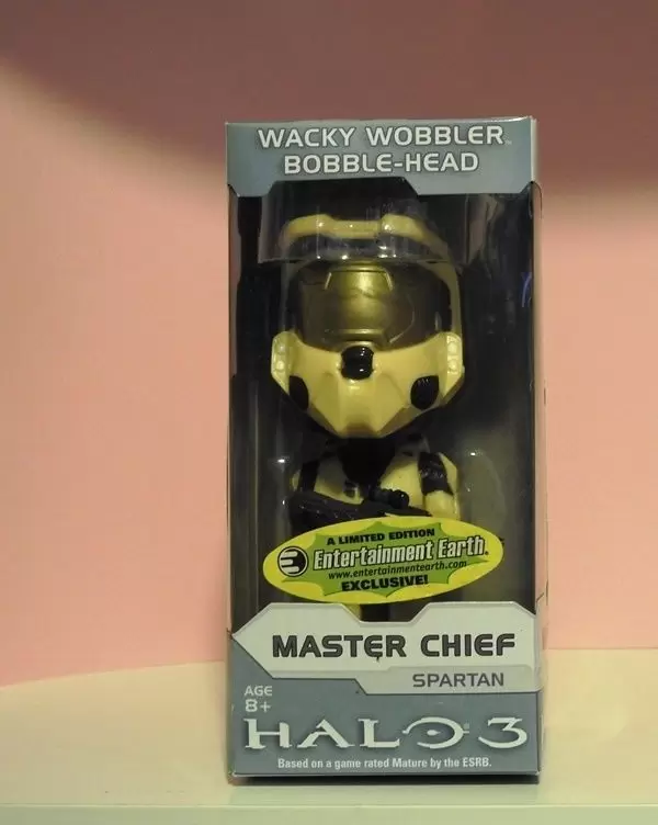 Wacky Wobbler Games - Halo 3 - Master Chief Spartan White