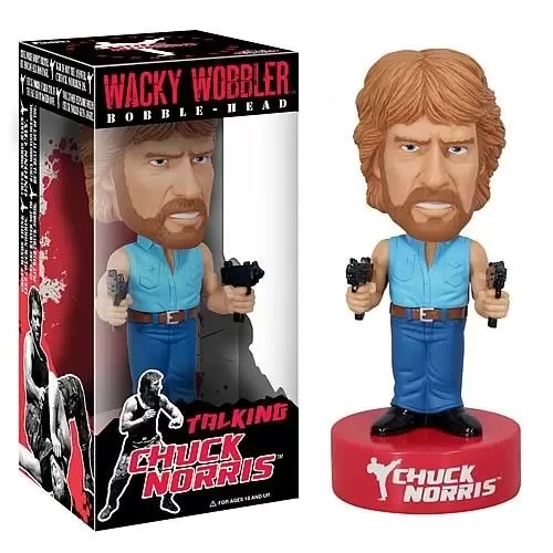 Wacky Wobbler Celebrities - Chuck Norris