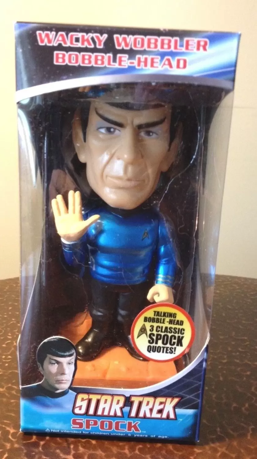 Wacky Wobbler Star Trek - Star Trek - Spock Metallic