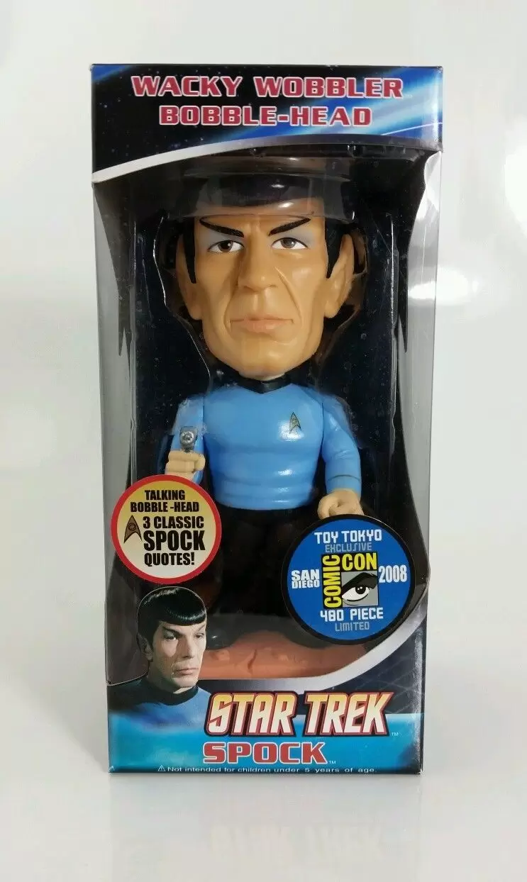 Wacky Wobbler Star Trek - Star Trek - Spock with Phaser