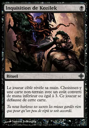 L\'ascension des Eldrazi - Inquisition de Kozilek