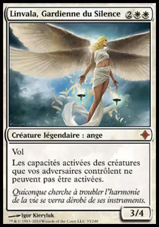 L\'ascension des Eldrazi - Linvala, Gardienne du Silence