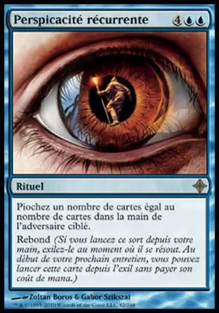 L\'ascension des Eldrazi - Perspicacité récurrente