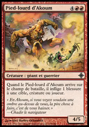 L\'ascension des Eldrazi - Pied-lourd d\'Akoum