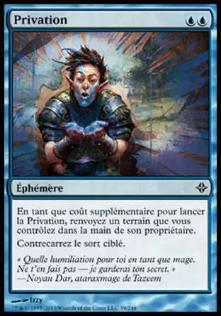 L\'ascension des Eldrazi - Privation