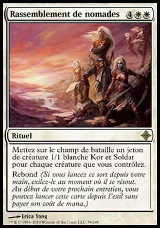 L\'ascension des Eldrazi - Rassemblement de nomades