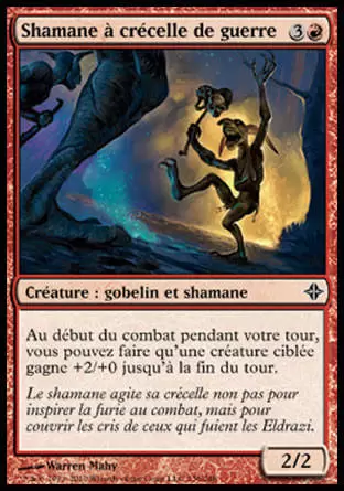 L\'ascension des Eldrazi - Shamane à crécelle de guerre