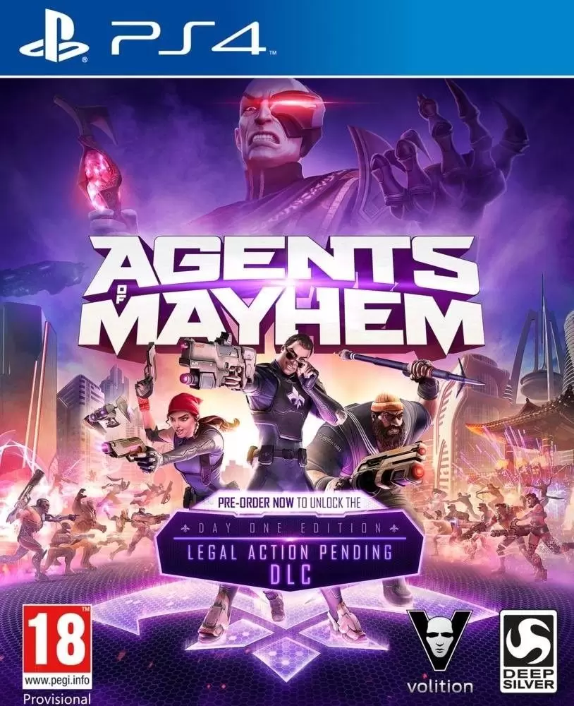Jeux PS4 - Agents of Mayhem