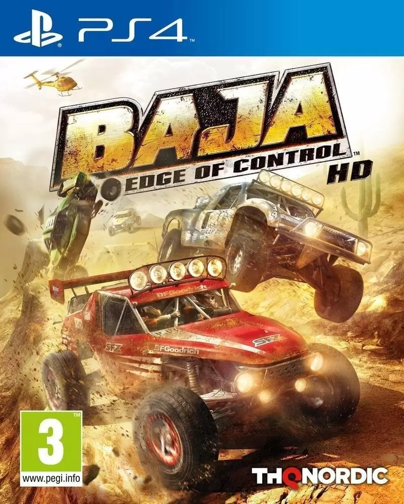 Jeux PS4 - Baja : Edge of Control HD
