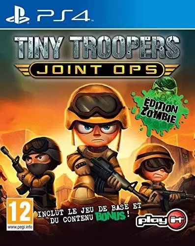 Jeux PS4 - Tiny Troopers Joint Ops - Édition Zombie