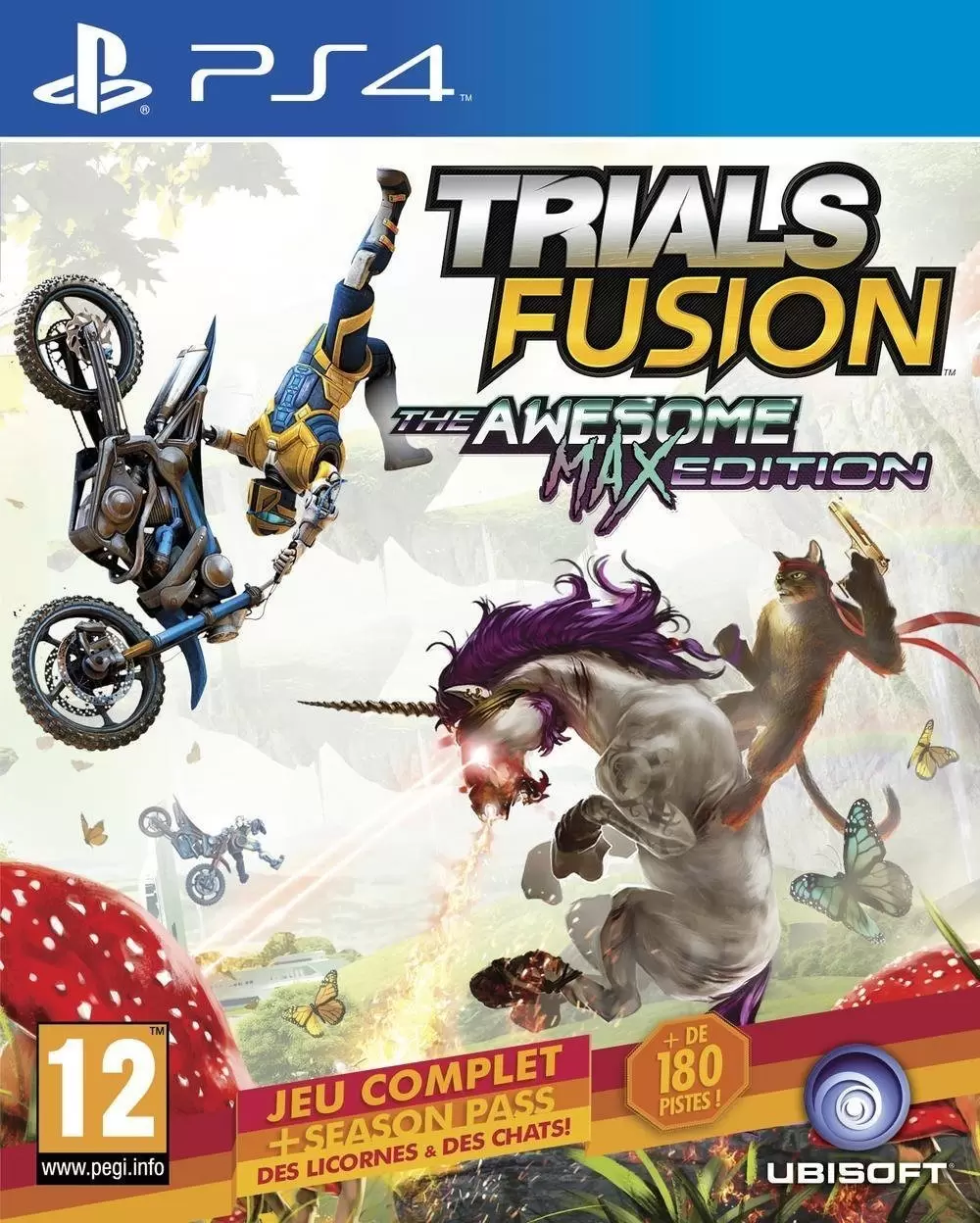 PS4 Games - Trials Fusion - The Awesome Max Edition