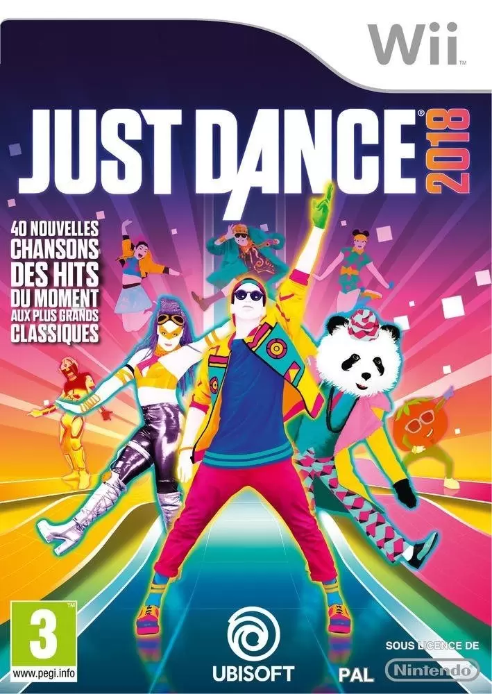 Nintendo Wii Games - Just Dance 2018