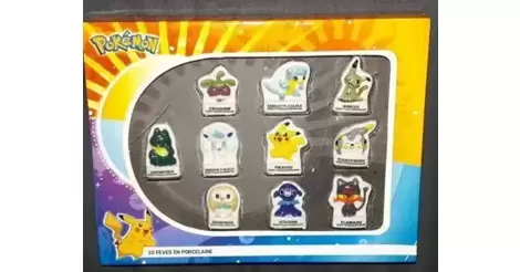 Coffret Pokémon - fève Pokémon Lune et soleil - Nintendo 2018