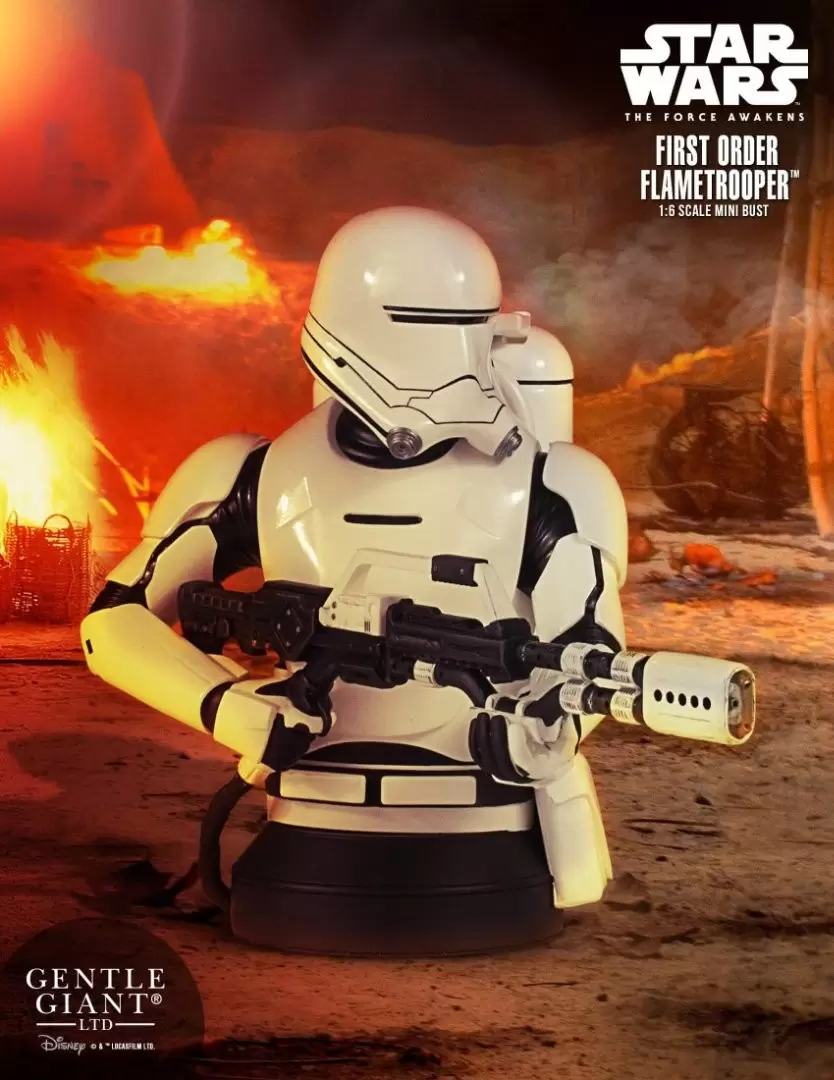 Bustes Gentle Giant - First Order Flametrooper