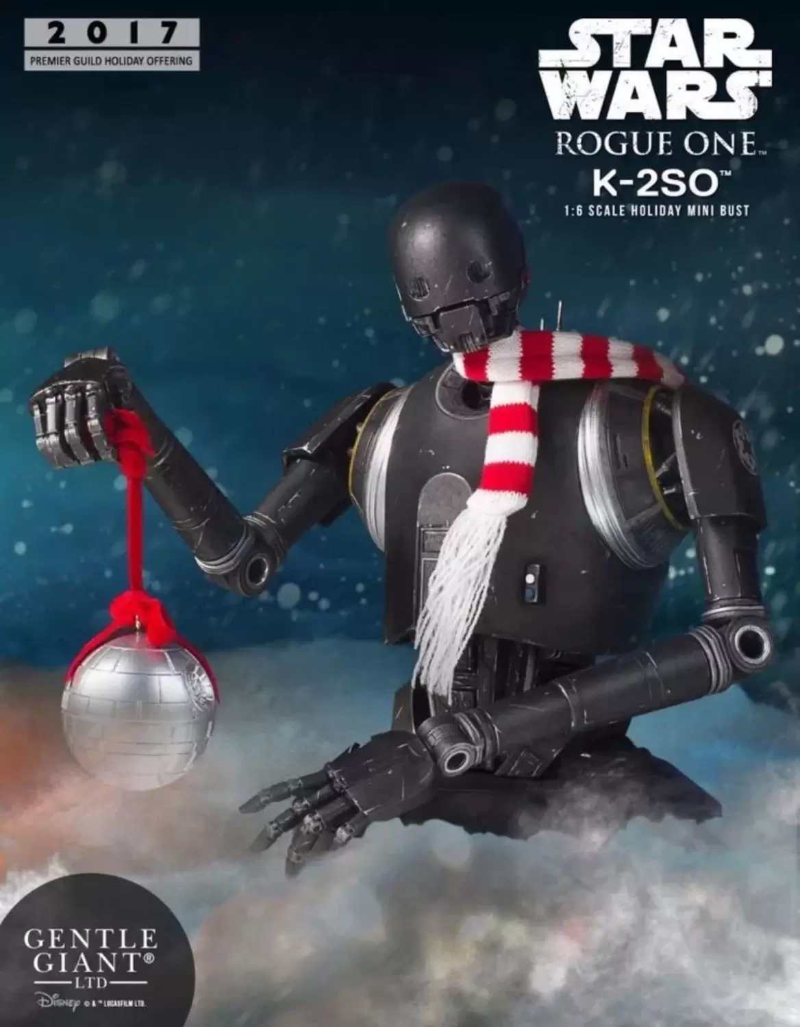 Gentle Giant Busts - K-2SO Holiday