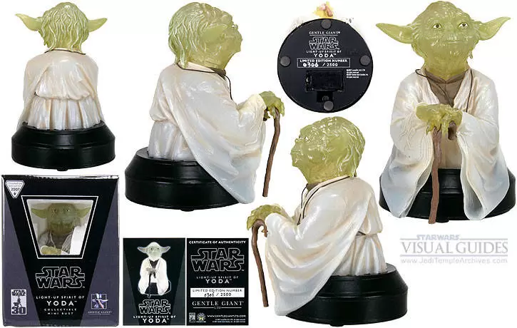 Bustes Gentle Giant - Light-Up Yoda
