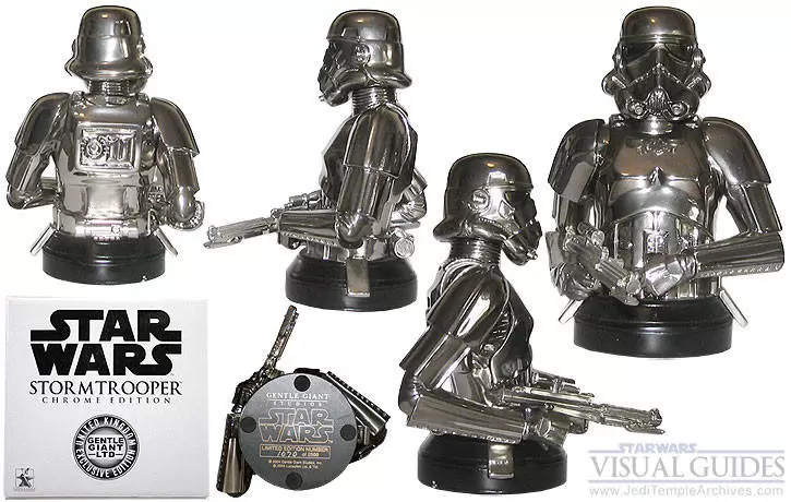 Bustes Gentle Giant - Stormtrooper Chrome
