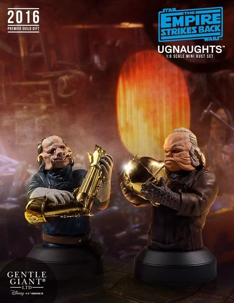 Bustes Gentle Giant - Ugnaught 2 Pack