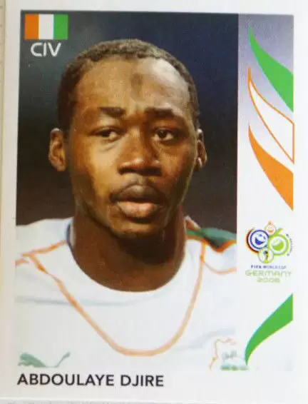 FIFA World Cup Germany 2006 - Abdoulaye Djire - Cote D\'Ivoire