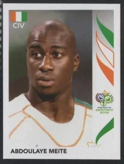 FIFA World Cup Germany 2006 - Abdoulaye Meite - Cote D\'Ivoire