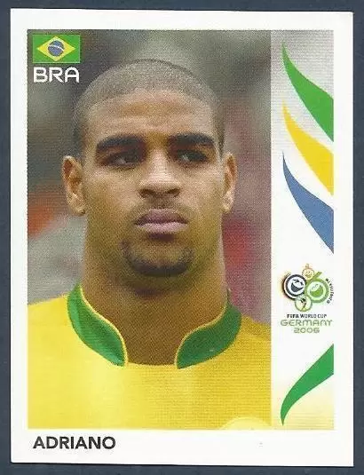 FIFA World Cup Germany 2006 - Adriano - Brasil