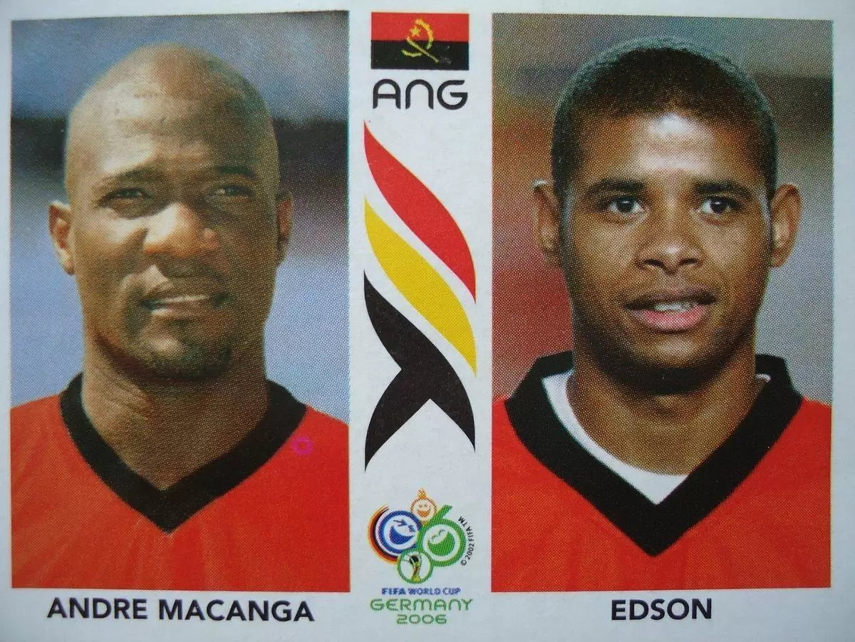 FIFA World Cup Germany 2006 - Andre Macanga/Edson - Angola
