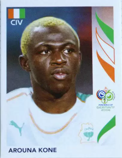 FIFA World Cup Germany 2006 - Arouna Kone - Cote D\'Ivoire