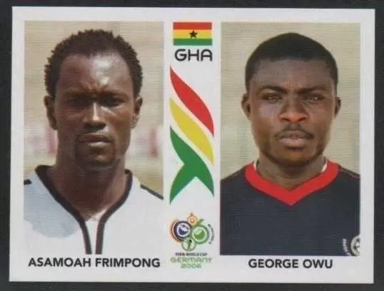 FIFA World Cup Germany 2006 - Asamoah Frimpong/George Owu - Ghana