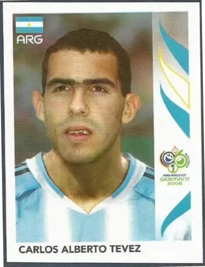 FIFA World Cup Germany 2006 - Carlos Alberto Tevez - Argentina