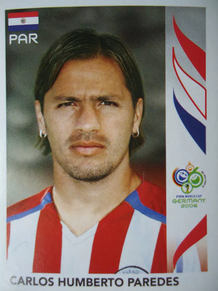 Panini 122 Julio dos Santos Paraguay FIFA WM 2006 Germany 