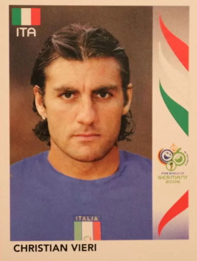 FIFA World Cup Germany 2006 - Christian Vieri - Italia