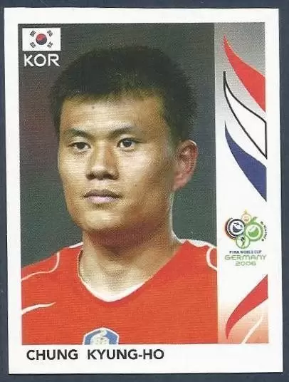 Panini coupe du monde 2006-CHUNG KYUNG-HO KOREA No 510