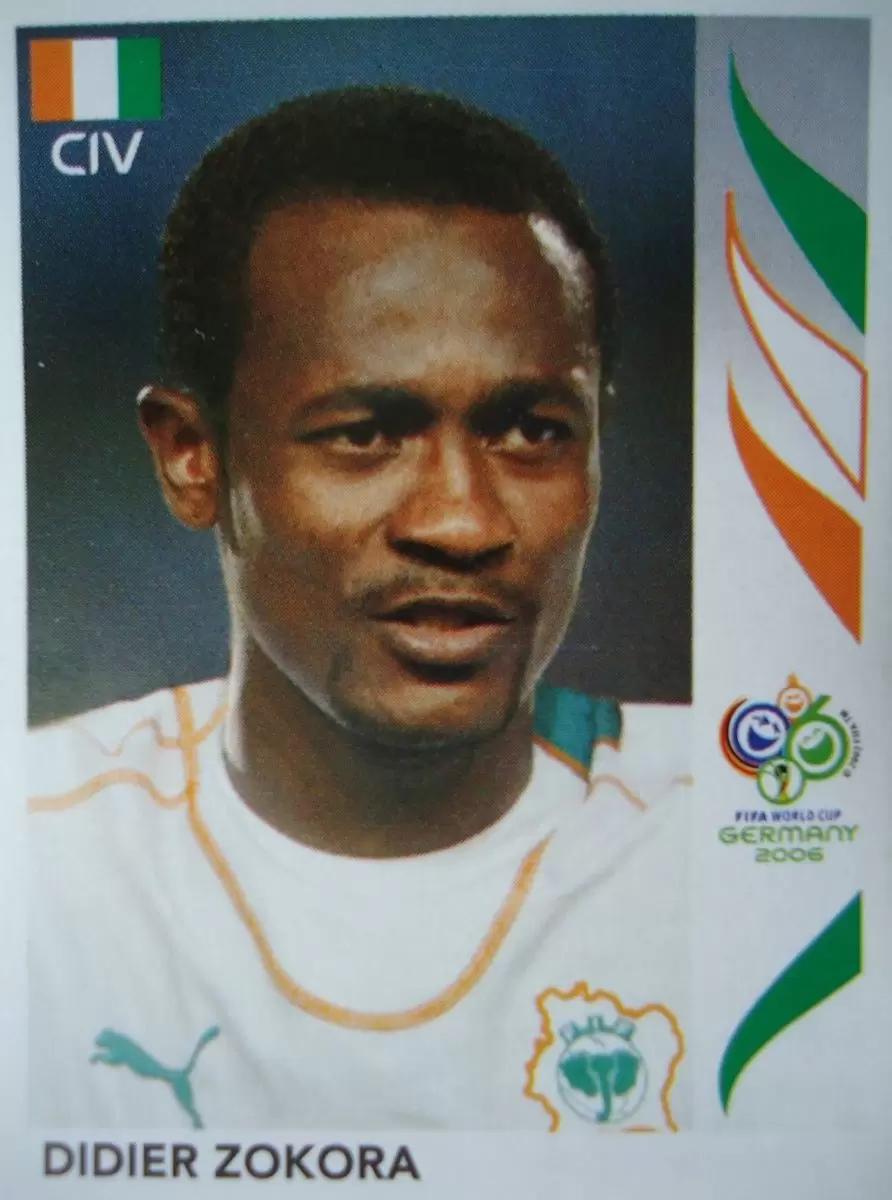 FIFA World Cup Germany 2006 - Didier Zokora - Cote D\'Ivoire