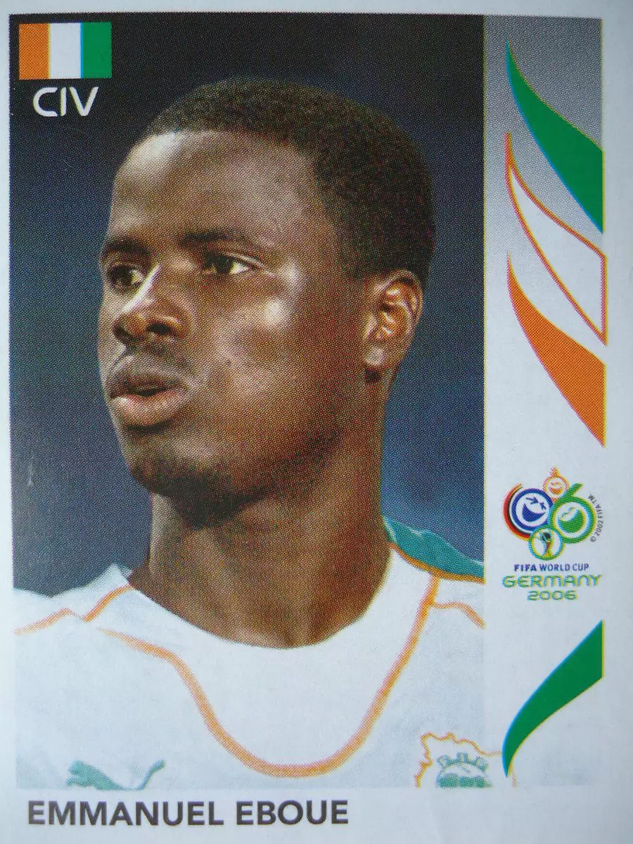 FIFA World Cup Germany 2006 - Emmanuel Eboue - Cote D\'Ivoire