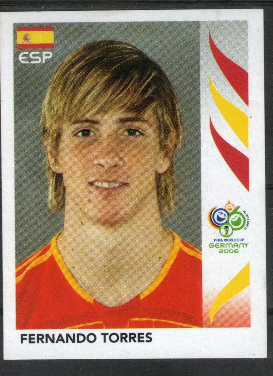 PANINI 548 Fernando Torres Espagne FIFA Coupe du Monde 2006 Germany 