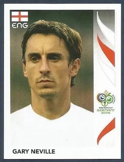 FIFA World Cup Germany 2006 - Gary Neville - England