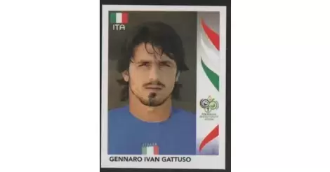 PANINI 332 Gennaro Ivan Gattuso ITALIA ITALIA FIFA WORLD CUP 2006 GERMANY 