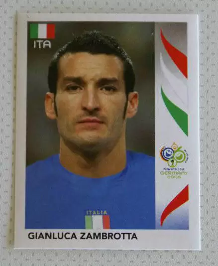 FIFA World Cup Germany 2006 - Gianluca Zambrotta - Italia