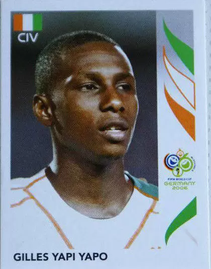 FIFA World Cup Germany 2006 - Gilles Yapi Yapo - Cote D\'Ivoire