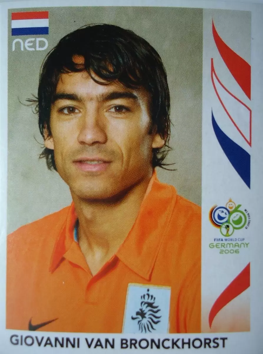 FIFA World Cup Germany 2006 - Giovanni Van Bronckhorst - Nederland