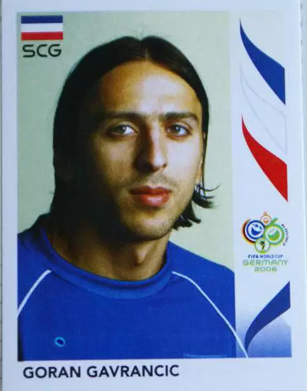 FIFA World Cup Germany 2006 - Goran Gavrancic - Srbija i Crna Gora