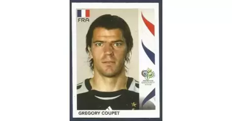 Panini 472 Gregory Coupet Frankreich FIFA WM 2006 Germany 